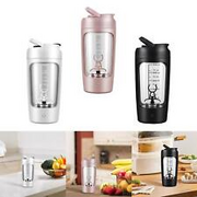 650ml Electric Protein Shaker Bottle Mixer Cups USB Rechargeable for Fitness