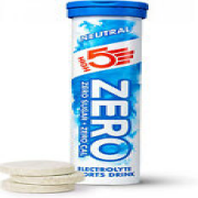 HIGH5 ZERO Electrolyte Hydration Tablets Added Vitamin C - 5 x 20 Tab - Neutral