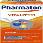 Pharmaton Vitality 11 Scientifically formulated with Vitamins C B6 and Ginseng