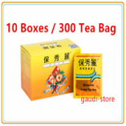 Bioslim Tea Bio Slim Mild Laxative Herbal Tea Bags ( 300 Teabags) 保秀麗窈窕茶 x 10