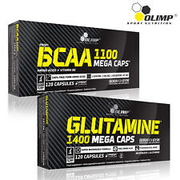 BCAA AMINO ACIDS + GLUTAMINE Recovery Pills Supplement Muscle Gains Whey Protein