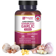 Prowise Premium Odourless Garlic Capsules - High Strength 45,000mg  200 Softgels
