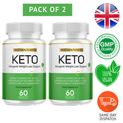 Best Health Keto Strongest Keto Weight Loss BHB Fat Burner 60 Capsules Pack Of 2