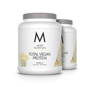 MORE NUTRITION Total Vegan Protein, 2x600g, Vanilla