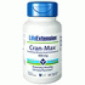 Cran-Max 500 mg Cranberry Extract, 60 Vegetarian Capsules, Life Extension