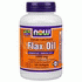 High Lignan Flax Oil 1000mg Organic 120 Softgels, NOW Foods