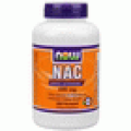 NAC 600mg N-Acetyl Cysteine, Selenium, Molybdenum 250 Caps, NOW Foods