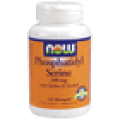 Phosphatidyl Serine 100mg with Choline & Inositol 120 Vcaps, NOW Foods