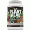 Plant Head Real Meal - Chocolate, Plant-Based Meal Shake, 2.3 lb, Genceutic Naturals
