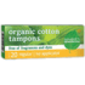 Organic Cotton Tampons, No Applicator, Regular, 20 ct, Seventh Generation