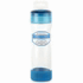 Hydrate Mate Glass Travel Water Bottle, Blueberry, 16 oz, Full Circle Home