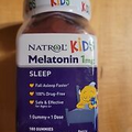 NATROL Kids Melatonin 1Mg Dietary Supplement Vitamin Restful Sleep 180 Gummies
