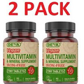 DEVA Vegan Tiny Tablets Multivitamin & Mineral Supplement Iron-Free - (2 PACK)
