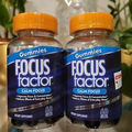2x Focus Factor Calm L-Theanine Sensoril Ashwagandha Nootropic Gummies 60 2pack