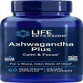 Life Extension Ashwagandha Plus Calm & Focus 60 VegCap