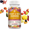 Fruit Gummies Vitamins & Minerals VEGGIES & FRUIT Dietary Supplements 60PCS