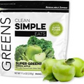 Clean Simple Eats Green Apple Greens Powder Mix, 11.06 Ounce (Pack of 1)