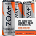 ZOA+ Pre-Workout Energy Drink Supplement-Zero Sugar. Pack of 12  B & D Vitamins.