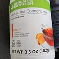Herbalife Peach Tea 3.6 OZ Concentrate Powder Motabolism Boost Weight Supplement