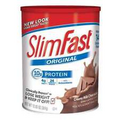 SLIMFAST 22652 Creamy Milk Chocolate Meal Replacement Drink Mix 12.83 oz., PK3