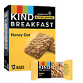 KIND Breakfast Healthy Snack Bar Honey Oat Gluten Free Breakfast Bars