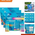 Hydration Accelerator Variety Pack with Electrolytes and Vitamin C - 90 Servings