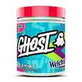 GHOST Amino: Essential Amino Acid Supplement, Welch's Grape - 40 Servings - Intra-Workout Powder for Hydration & Recovery 4.5g BCAA & 5.5g EAA - Soy & Gluten-Free, Vegan
