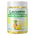 Leozmr Creatine Monohydrate Gummies 5000mg for Men & Women, Chewables Creatine Monohydrate Supplement(120 Count)- Pineapple 120 Gummies