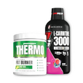 PROSUPPS Thermo Fat Burning Thermogenic Powder Spicy Rita and 3000 L-Carnitine Berry - Weight Management and Pre Workout - Energy, Mood, Appetite Control -