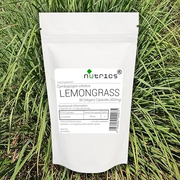 Nutrics® Lemongrass 400mg V Capsules - Supplement - Suitable for Vegan Vegetarian Halal & Kosher Diet – Choose from 90, 180, 360, 540, 1000 Capsules - 1 Month to 1 Year Supply (360)