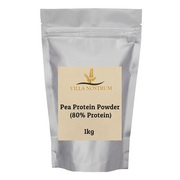 Pea Protein Powder 1kg (80% Pure Plant Protein) by Villa Nostrum