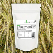 Nutrics® Organic 100% Pure Barley Grass Powder - Superfood Greens EU Grown - Nutrics Superfoods (1000g)
