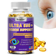 Hochdosierte Augenvitamine Mit Lutein, Zeaxanthin, Vitamin A & Beta-Carotin