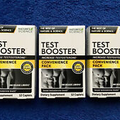 3 Test Booster - Boost Testosterone Levels 12 Caplets each Box Exp. 2025 Lot Set