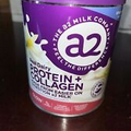 A2 Protein + Collagen Supplement Powder •Glow• Vanilla  11g Protein 14oz 05/2024
