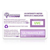 ® UVC Light Test Card with UVC Light Wavelength Indicator and Photochromic UV...