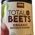 Total Beets Organic Beetroot Powder USDA Organic Force Factor New Unopened 06/25