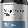 Magnesium Citrate 400mg 200 Caps Vegetarian/Gluten Free/Non-GMO Phi