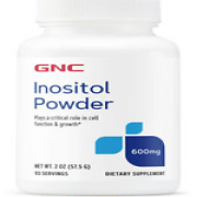 GNC Gluten-Free Inositol Powder 600mg Adult Growth Dietary Supplement, 8 oz