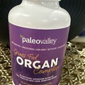 Paleovalley Grass Fed Beef Organ Complex Freeze-Dried Beef Liver Heart 180 Caps