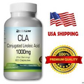 CLA 1000mg Premium 60 Capsules Alcohol Free & Allergen Free Free Shipping USA
