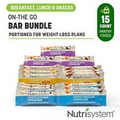 Nutrisystem On-the-Go Variety Bundle Bars, 15 Count,NEW
