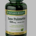 NATURE'S BOUNTY SAW PALMETTO 450 mg 250 CAPSULES ~ Exp 06-2026