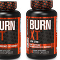 BUNDLE! (2) Burn-Xt Thermogenic Fat Burner -120  Capsules | (1) Low Stim (1) Reg