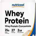 Nutricost Whey Protein Concentrate (Unflavored) 2 LBS
