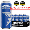 Rockstar Energy Drink Zero Carb Energy Drink, Zero Sugar, 16Oz Cans (12 Pack), 2
