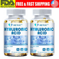 Hyaluronic Acid 120 Capsules Supplement Support Joints Health Reduce Wrinkles US