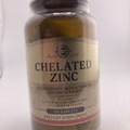 Solgar Chelated Zinc 22 mg Mineral Supplement Tablets - 250 Tablets EXP 10/2024