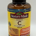 Nature Made Vitamin C 1000 mg 90 Chewable Tablets Extra Strength Exp: 11/2025