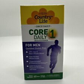 Country Life CORE 1 DAILY Multivitamin, FOR MEN 60 TABLETS BB:08/2026